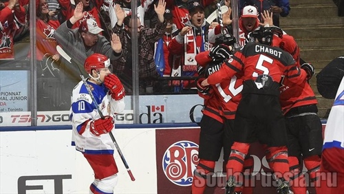 Россия проиграла Канаде в хоккей